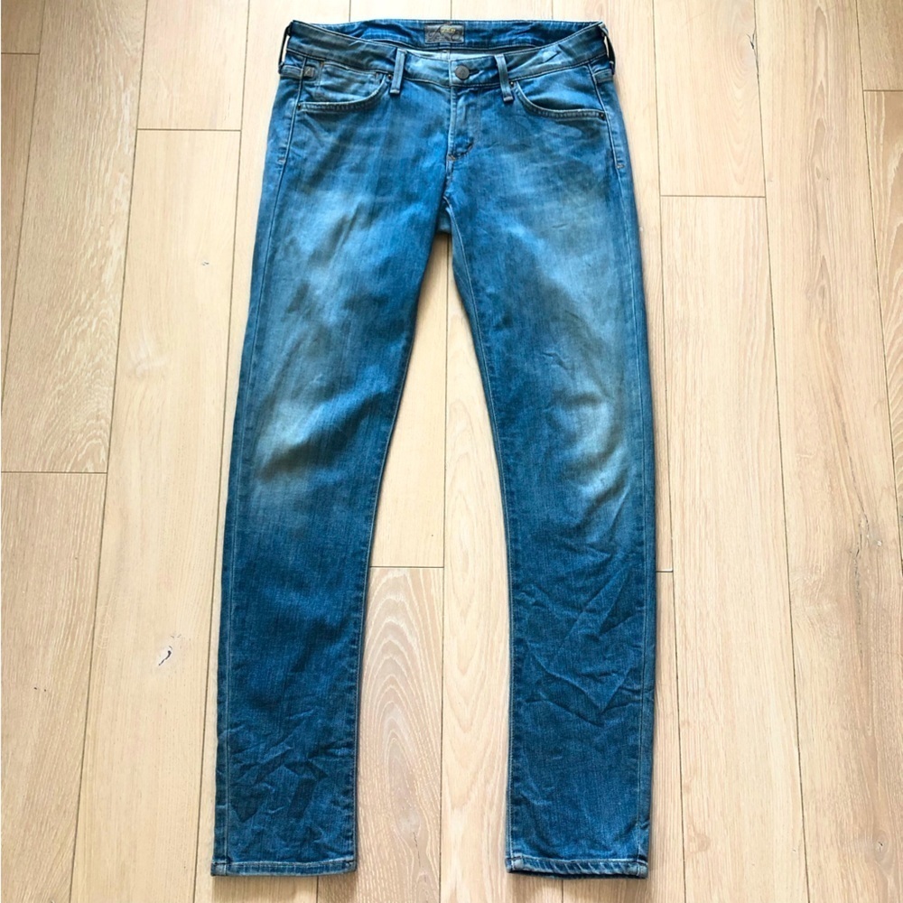 Agolde Vintage Chloe Low Rise Jeans Made in USA Size 27